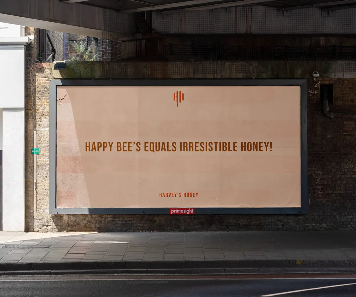 Harveys Honey Billboard