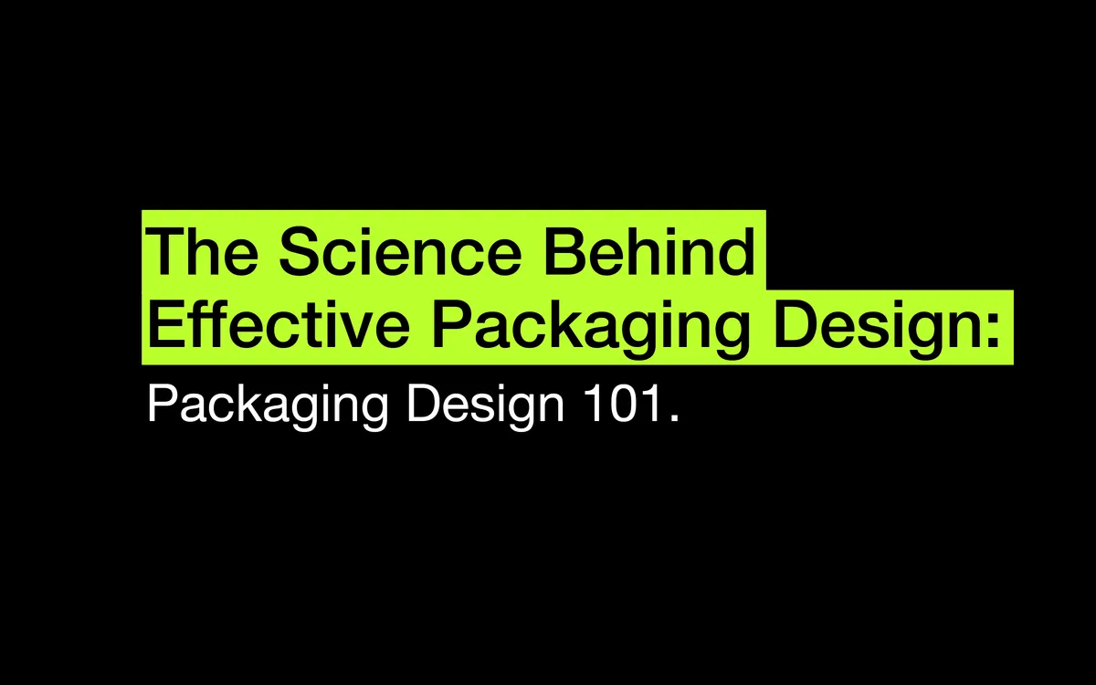 The Science Behind Effective Packaging Design